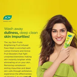 JOY Set of 2 Lemon Skin Brightening Face Wash With Vitamin C - 100ml Each image 5
