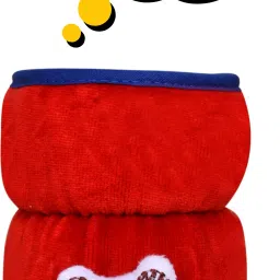 Bottle Cover for Philips Avent/Wide Neck Feeders Soft Plush Stretchable Baby Feeding Bottle Cover with Easy to Hold Strap (Red, Wide Neck 125ml/4OZ)-image-70