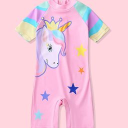 SYGA Kids Unicorn Printed Legsuit-image-74