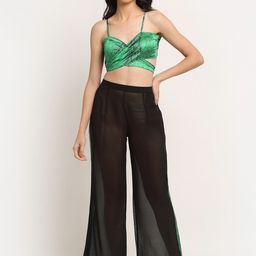 EROTISSCH Women Printed Relaxed-Fit Two Piece Swimwear Cover up Set-image-28
