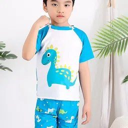 SYGA Boys Graphic Printed Swim Set-52