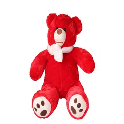 SKYLOFTS Red Giant Stuffed Teddy Bear Soft Toy-95