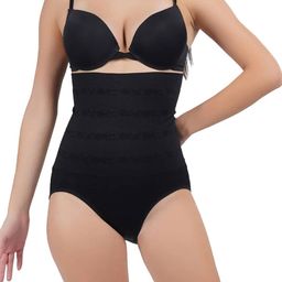 COLOR STYLE Women Black Solid Tummy Shapewear-image-90