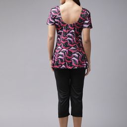 Aarika Geometric Printed Full Coverage Swim Set image 2