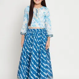 Readiprint Fashions Girls Tie and Dye Ready to Wear Lehenga Choli-image-55