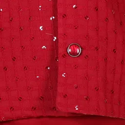BAESD Boys Regular Sequinned Kurta with Pyjamas image 4
