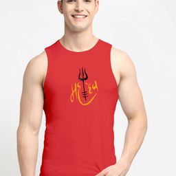 Friskers Printed Cotton Sleeveless Innerwear Vest-image-9