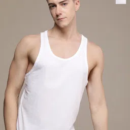 Calvin Klein Underwear Pack of 2 Solid Basic Innerwear Vest-image-46