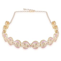 HAIR DRAMA COMPANY Gold-Plated Embellished Tiara-image-71