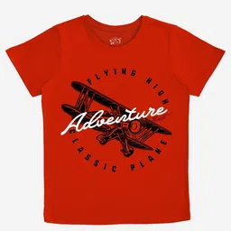 x2o Boys Graphic Printed Cotton T-shirt-image-40