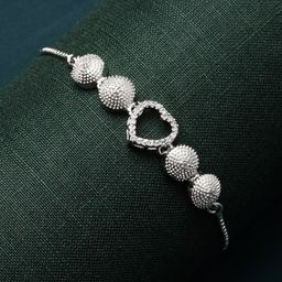 Kennice Rhodium-Plated American Diamond Wraparound Bracelet-image-98