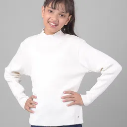 Crimsoune Club Girls Turtle Neck Long Sleeves Pullover Sweaters-picture-16