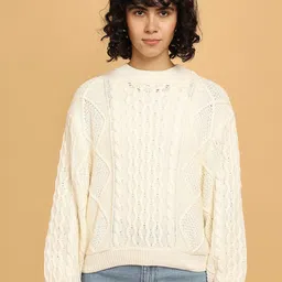 Wrangler Cable Knit Cotton Pullover-picture-28