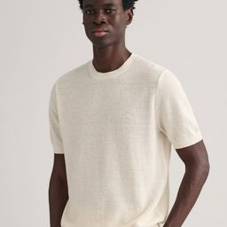 GANT Round Neck Short Sleeves Pullover Sweater-image-75