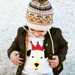 Cherry Crumble Unisex Kids Grey Printed Pullover Sweater-picture-40