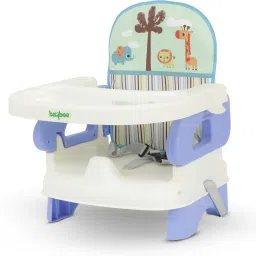 Deluxe Comfort Folding Booster Seat | Toddlers Booster Seat for Eating with 3-Point Harness Secures Baby Tightly While You Feed -Dishwasher Safe Tray, Built-in Cup Holder-image-32