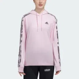 vibrant allover print 3 stripes hooded sweatshirt women training women training-image-24