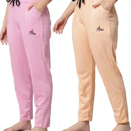 Pack of 2 Cotton Pyjama Night Dress for Women and Girls |Multicolor| Pack Of 2 Women Pyjama-picture-12