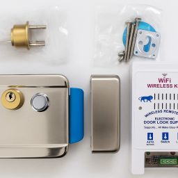 Silver Plated Polished Electronic locks-image-3