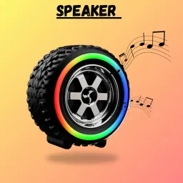 Clairbell DJ BOX Tyre Bluetooth Speaker Powerful Sound,Indoor &Outdoor with RGB LightXO389 12 W Bluetooth Party Speaker-image-42