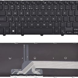 SellZone Keyboard for DELL Inspiron 15 5448 With BackLight Laptop Keyboard Replacement Key-image-82