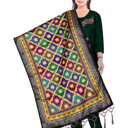 SHIV FASHION Ethnic Motifs Printed Dupatta-image-83