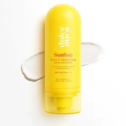 Dolce Aura SunBae Rice & Ceramide Sunscreen SPF 50 PA++++ UV Protection - 50 ml-43