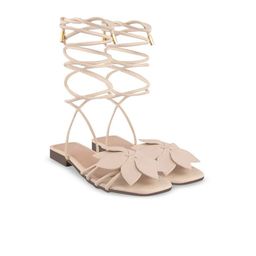Stylestry Women Solid Gladiators Flats-41