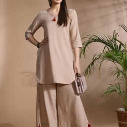 Angkor Women Pure Cotton Kurta Sets-image-55