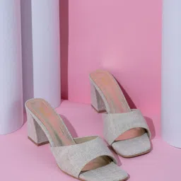Inc 5 WomenSquare Toe Block Mules-47