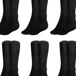 MUKHAKSH Unisex Black Socks-image-82
