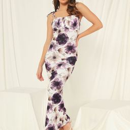 TANDUL Floral Print Maxi Dress-image-33