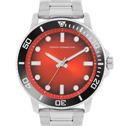 French Connection Men Dial & Stainless Steel Bracelet Style Straps Analogue Watch FCC05SM-54