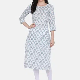 HRITIKA Women Ethnic Motifs Printed Kurta-image-15