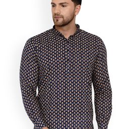VEERA PARIDHAAN Floral Printed Cotton Straight Kurta-image-68