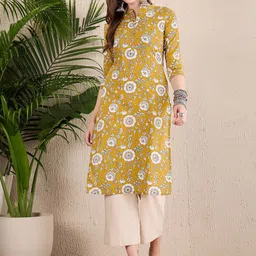Anouk Women Floral Printed Kurta-image-66