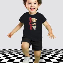 MGRS Unisex Kids Printed T-shirt with Shorts-image-13