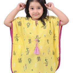 Billion Girls Printed Cotton Kaftan Crop Top-image-81