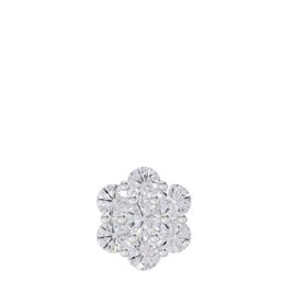 Sparkles Lab Grown Diamond 0.10 Carat Round Shape Floral Diamond Nose Pin 14K Rose Gold-image-69