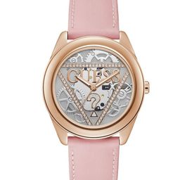GUESS Women Brass Dial & Leather Straps Analogue Watch U1439L2M-image-55