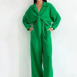 all about you Pure Cotton Shirt & Trousers Co-Ord Set-picture-43