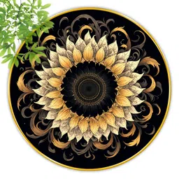 SAF Black & White 1 Piece Wood Floral and Botanical Wall Paintings-image-53