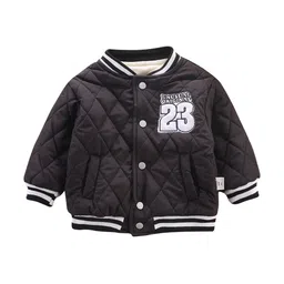 StyleCast x Revolte Boys Graphic Printed Cotton Casual Quilted Insulator Jacket-55