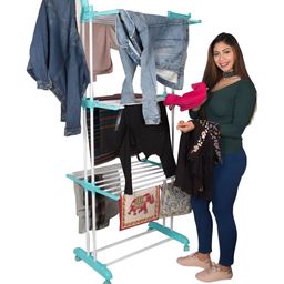 Parasnath Aqua 6-Layer Steel Clothes Drying Stand-image-1