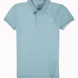 Gini and Jony Boys Brand Logo Polo Collar T-shirt-picture-19
