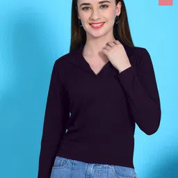 Tromko Women Pack OF 2 Shirt Collar Regular Top-image-83