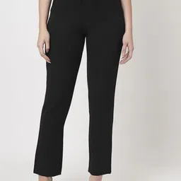 Kraus Jeans Women Relaxed Straight Leg Slim Fit Trousers-picture-54