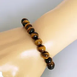 Divine souvenirs Unisex Artificial Beaded Elasticated Bracelet-41