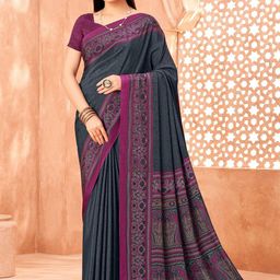 Reboot Fashions Ethnic Motifs Pure Crepe Saree-image-89