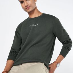 BYFORD by Pantaloons Men Round Neck Pullover Sweatshirt-picture-3
